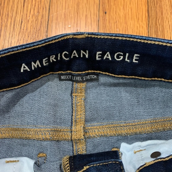 American Eagle Skinny Jeans Dark Wash Super Stretch New without tags - Picture 4 of 8